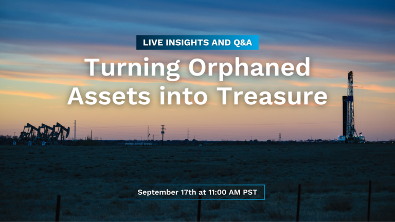 Join the Sept 17 Q&A: Turning Orphaned Assets into Treasure