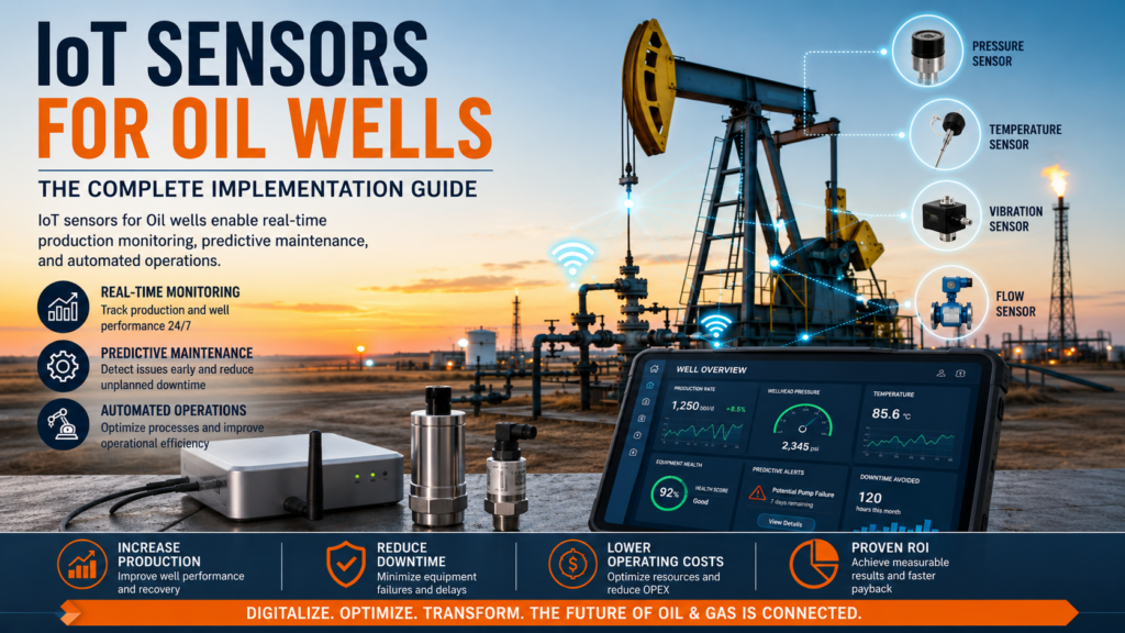 IoT sensors oil wells